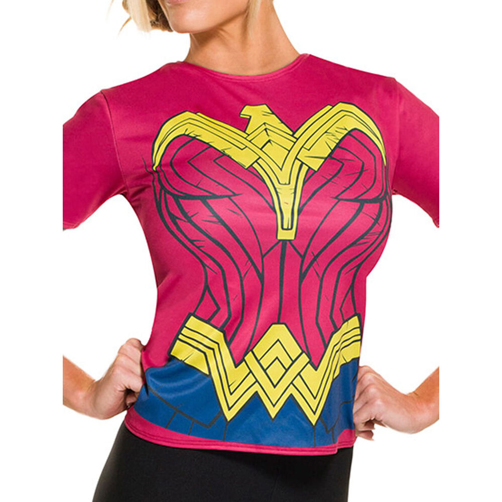 DC Comics Wonder Woman Dawn Of Justice Top Womens Fancy Dress Up Costume Size S — image 2