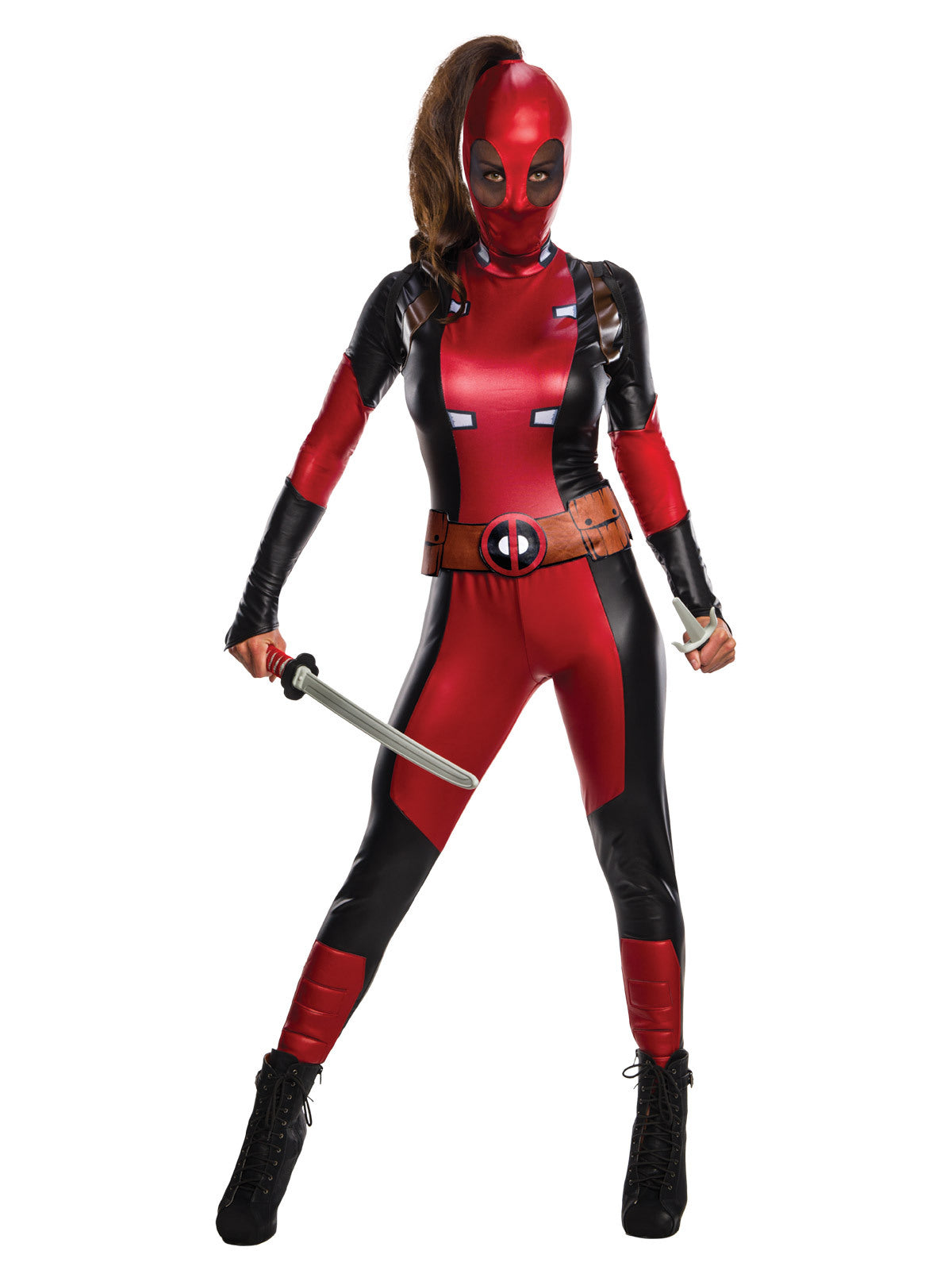 Marvel Disney Deadpool Secret Wishes Womens Fancy Dress Up Party Costume — M