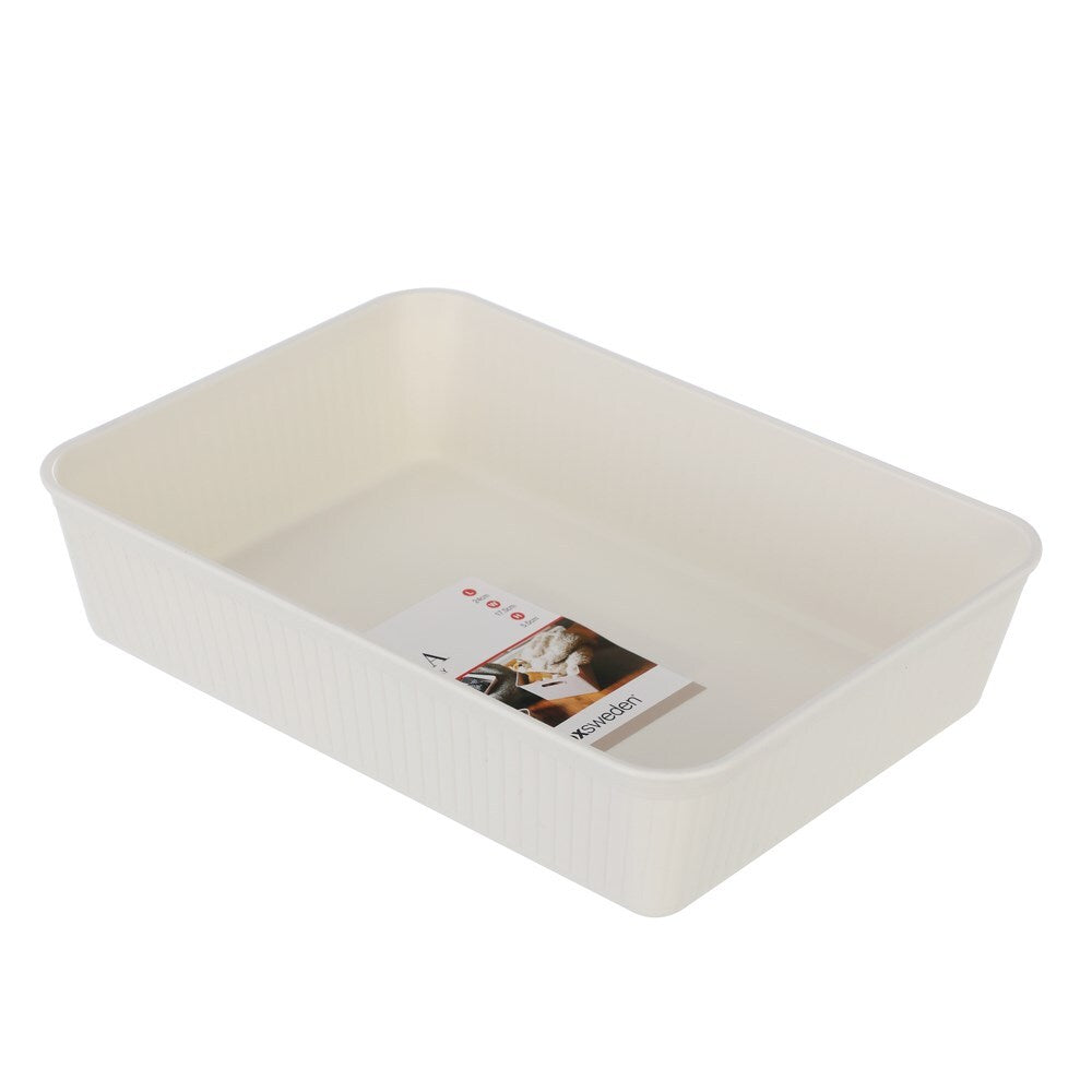 Boxsweden Kaia Storage Tray 24cm Home Office Room Desk Organiser Basket Asstd — image 2