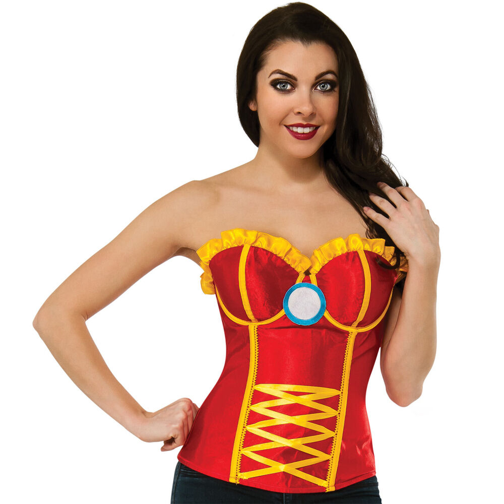 Marvel Iron Rescue Corset Top Adults/Womens Dress Up Party Costume Outfit Size M — image 2