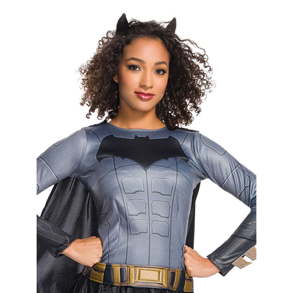 DC Comics Batgirl Womens Dress Up Halloween Party Costume/Cape Outfit — image 2