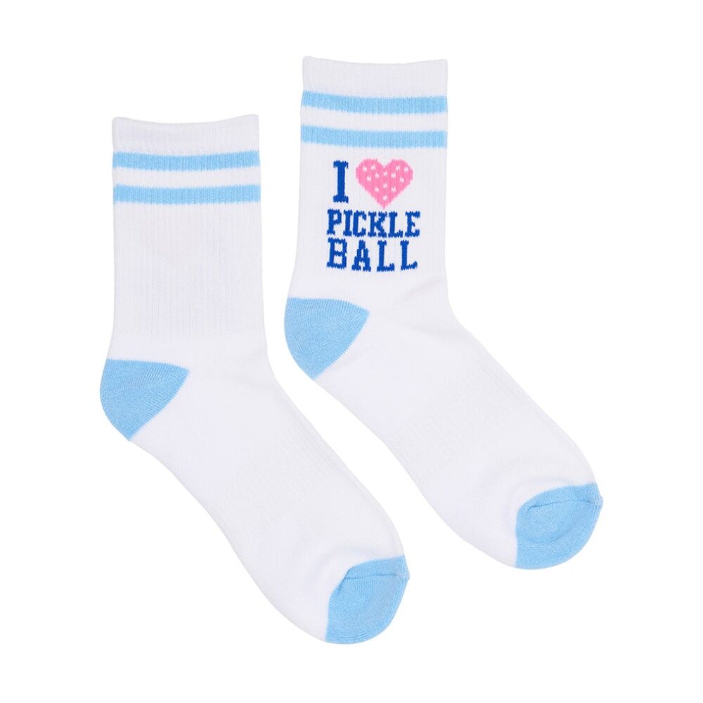 Annabel Trends Size 7-9 Love Multi Design Pickleball Women's Socks w/ Box — image 2