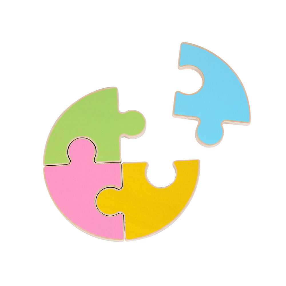 Educare The First Jigsaw Puzzle Shape Recognition Kids/Children - 3y+ (4 Pieces)