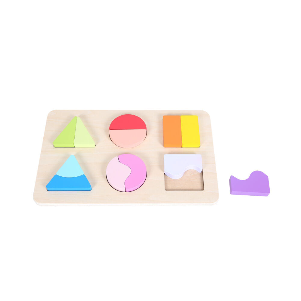Educare Split Blocks Puzzle Shapes Toy Shape Recognition Children/Kids - 3y+