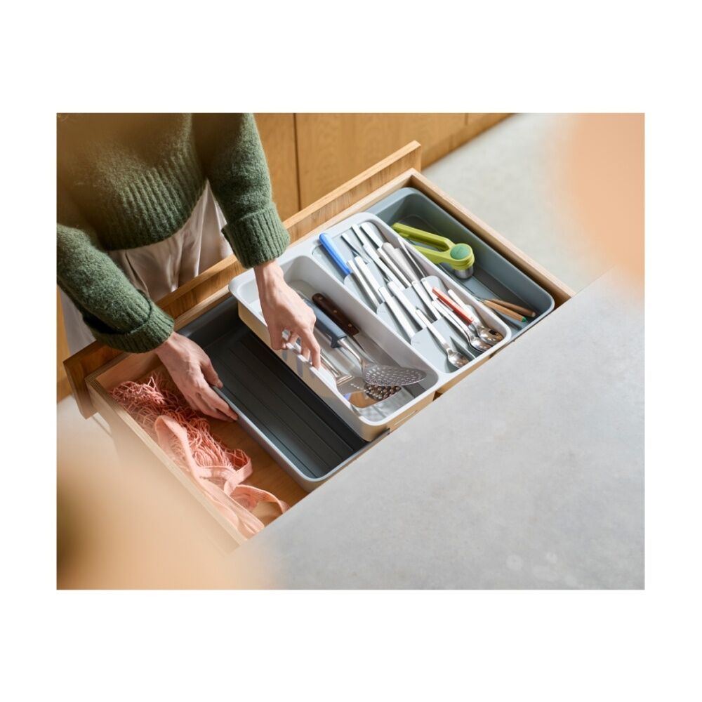 Joseph Joseph DrawerStore Expanding Tiered Tray Kitchen Storage Organiser Stone — image 10