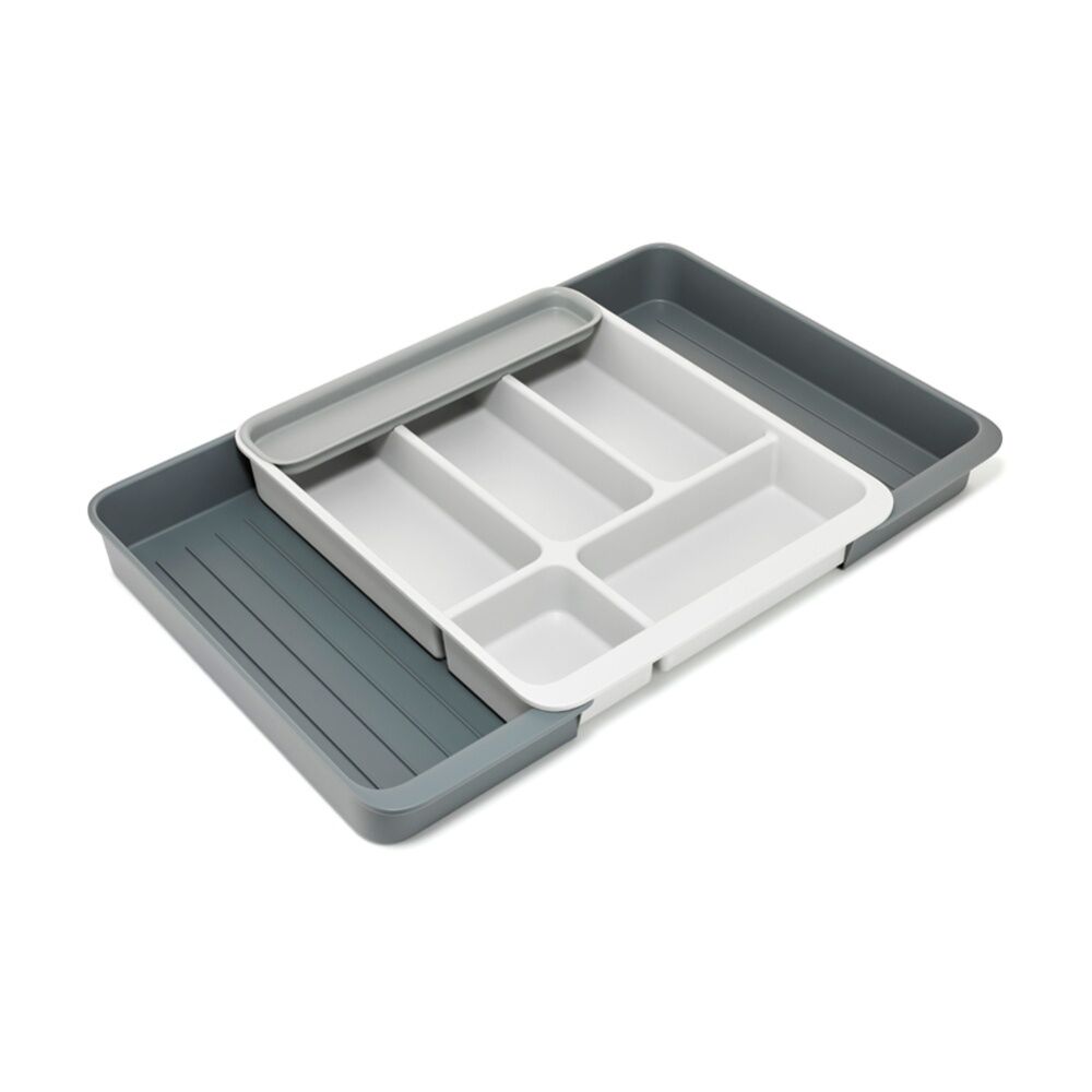 Joseph Joseph DrawerStore Expanding Cutlery Tray Kitchen Storage Organiser Stone