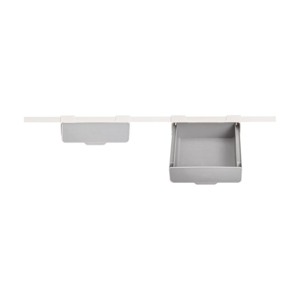 Joseph Joseph CupboardStore Under-Shelf Drawer Kitchen Storage Organiser Stone — image 3