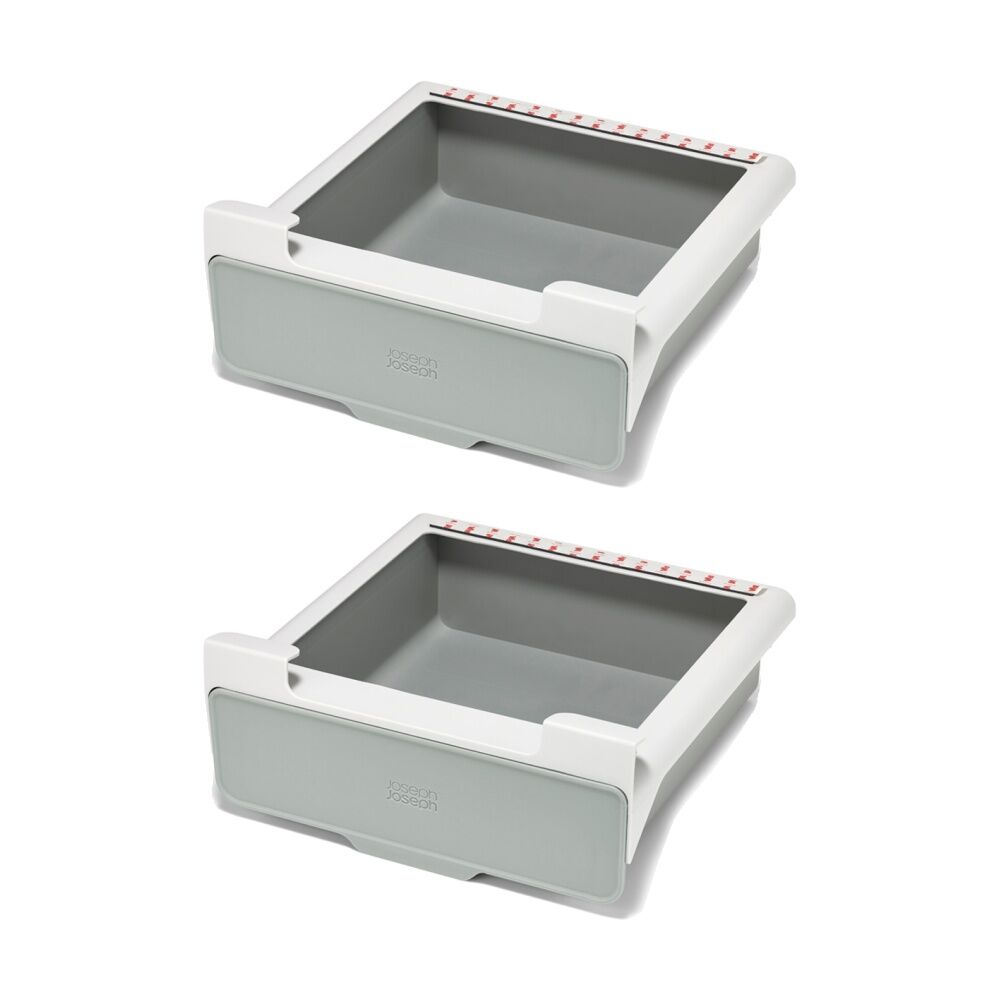 Joseph Joseph CupboardStore Under-Shelf Drawer Kitchen Storage Organiser (2 Pack)
