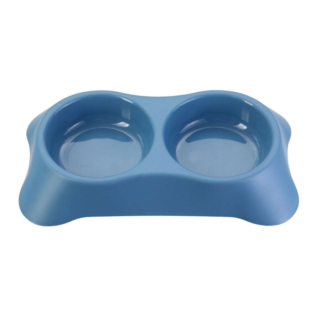 Paws and Claws 31cm Pets/Dogs Round Essentials Dual Bowl/Dishes/Feeders Assort. (3 Pack) — image 2