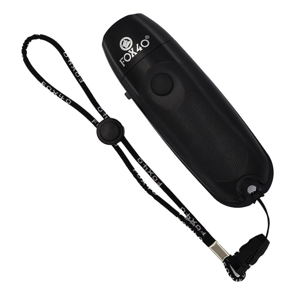 8616-1928-fox-40-summit-electronic-whistle-w-loop-lanyard-black