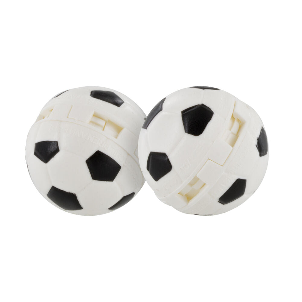 87004-2pc-sofsole-sneaker-balls-shoe-bag-deodorizer-freshener-1-5in-soccerball