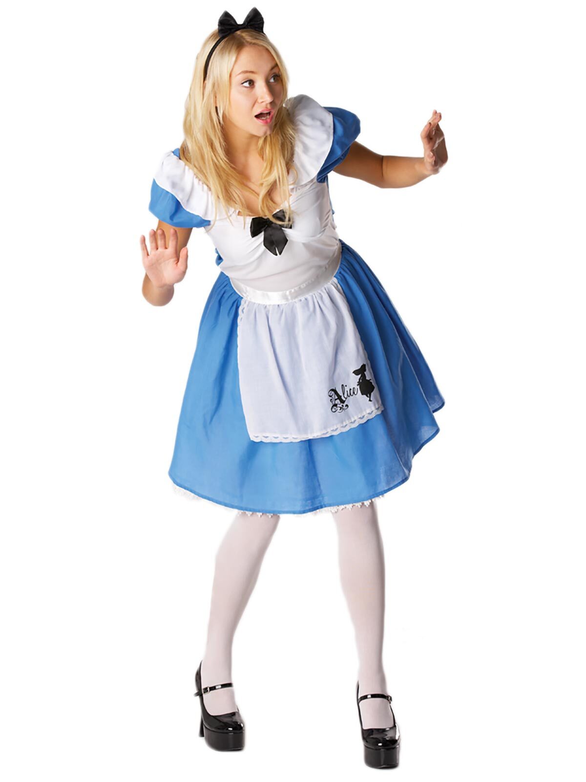 Rubies Alice In Wonderland Looking Glass Womens Fancy Dress Up Costume Size S