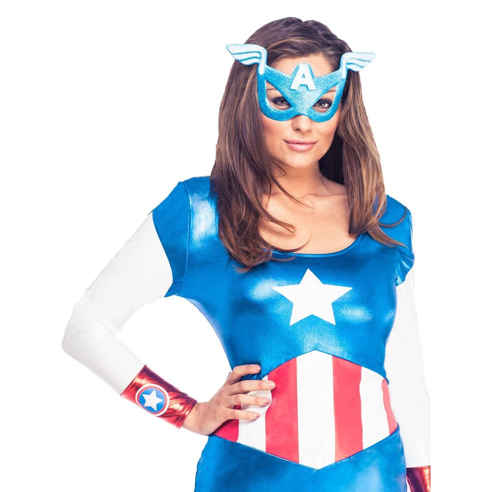 Marvel American Dream Sexy Womens/Ladies Dress Up Character Costume Size M — image 2