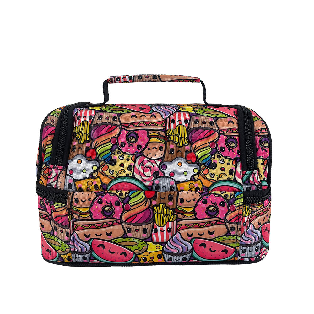 Sachi 25.5x17x14cm Squishies Style 235 Insulated Double Decker Lunch Bag — image 5