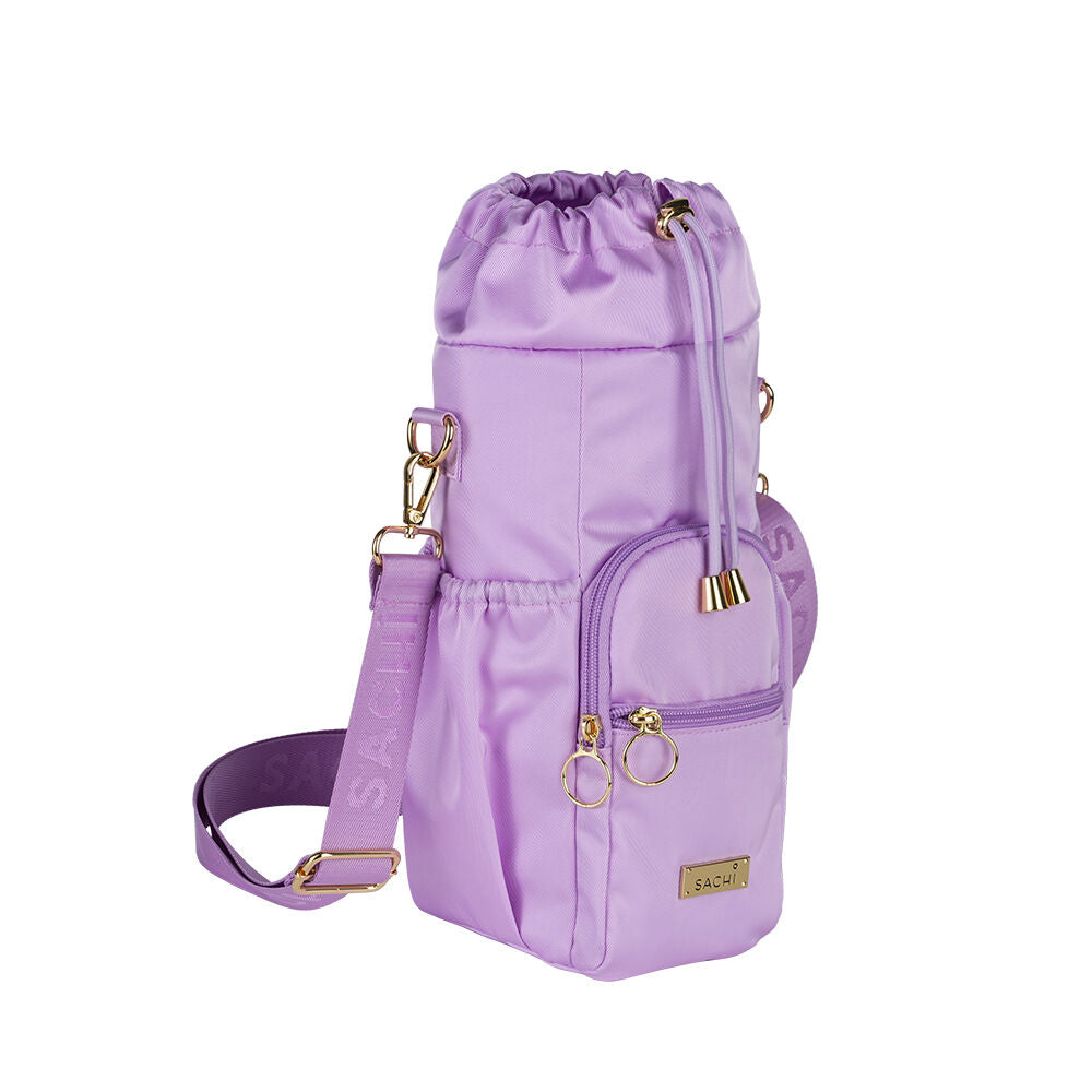 Sachi Orchid Deluxe Crossbody Insulated Bottle Bag w/ Adjustable Strap — image 2