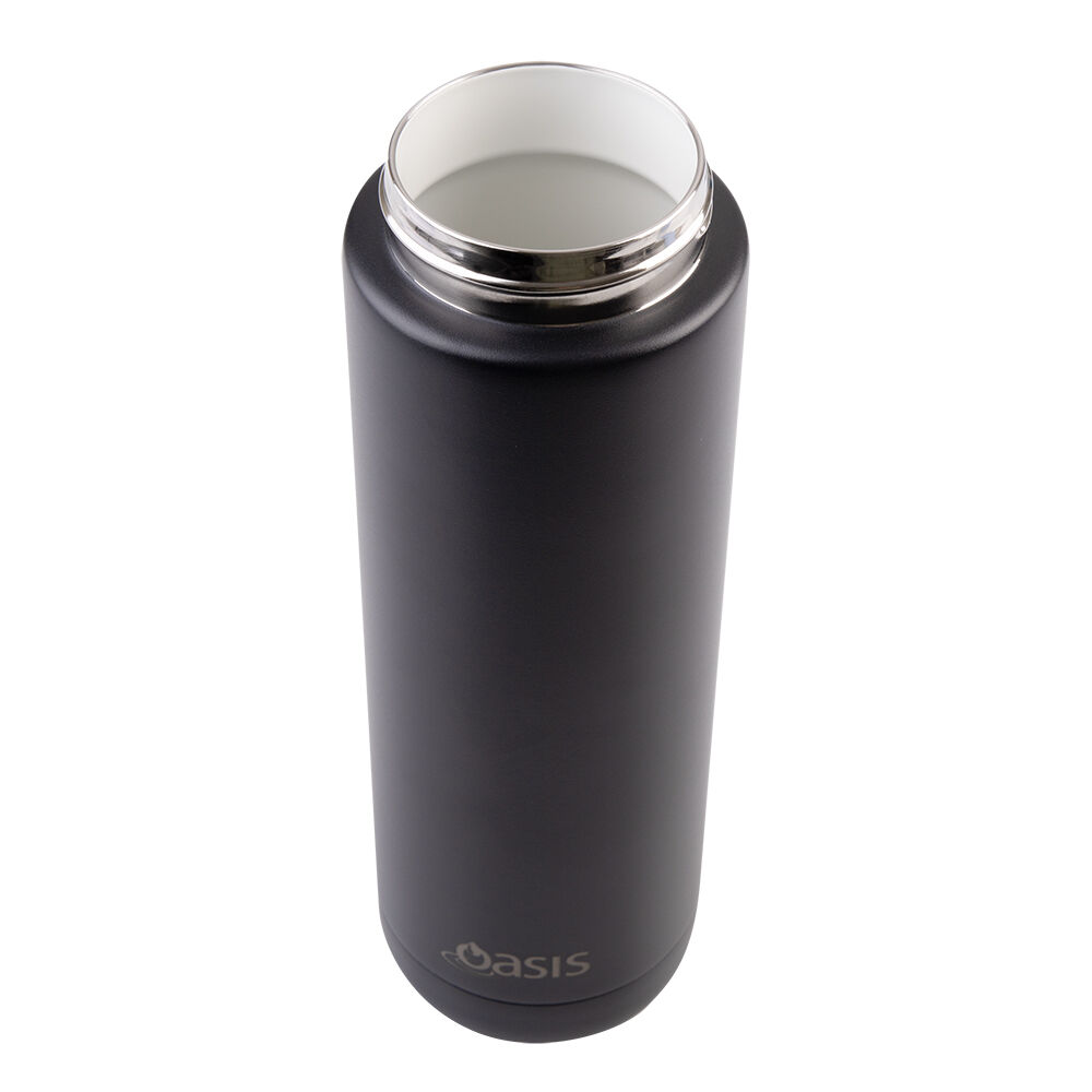 Oasis 700ml Black Ceramic Lined Stainless Steel Insulated Moda Drink Bottle — image 4