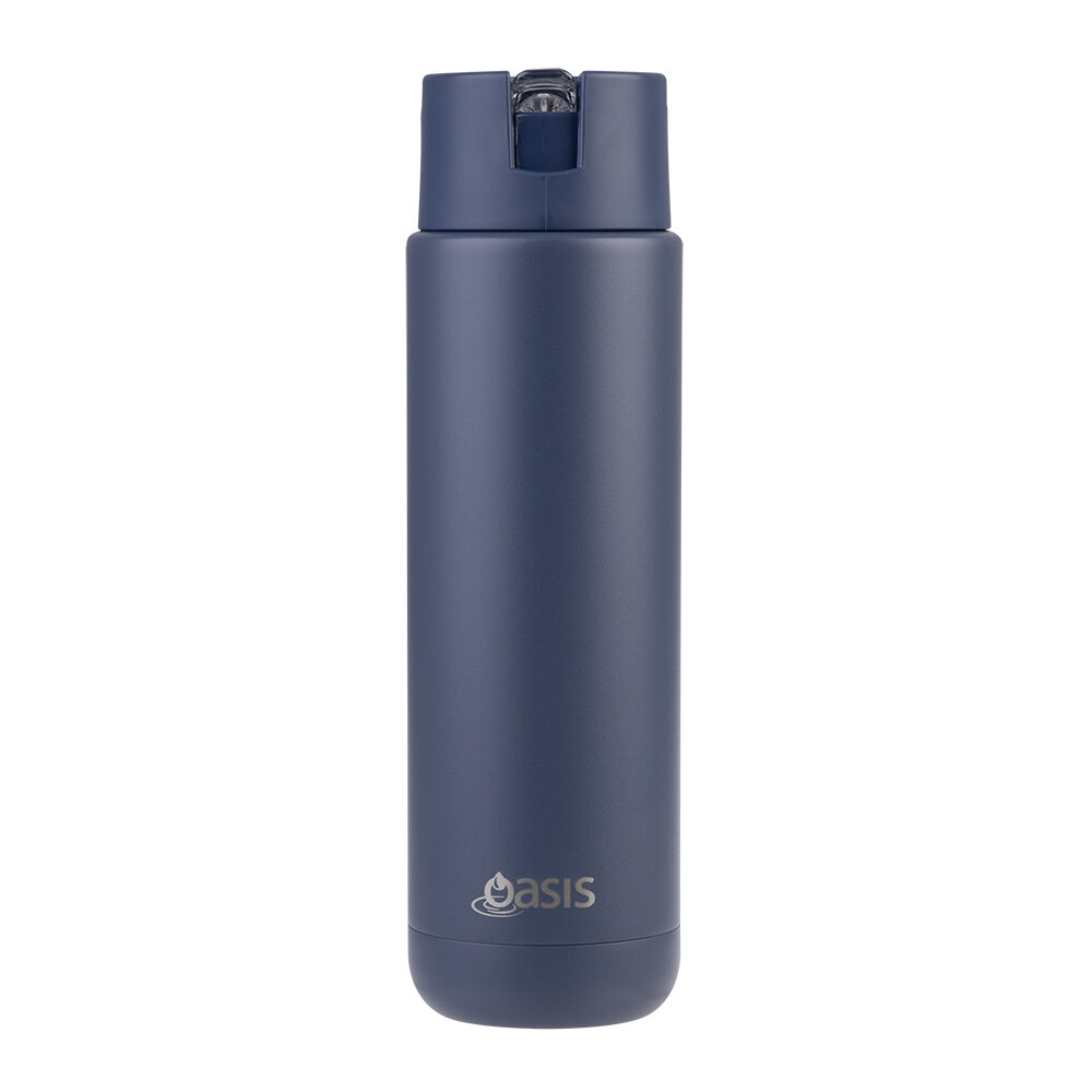 Oasis 700ml Indigo Ceramic Lined Stainless Steel Insulated Moda Drink Bottle — image 5