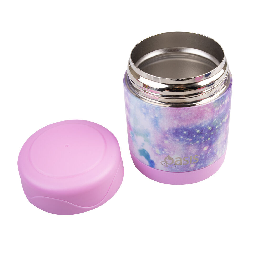 Oasis 300ml Galaxy Stainless Steel Insulated Kids Food Flask Double Wall — image 2