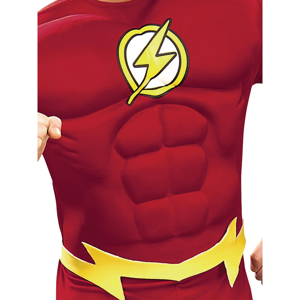 DC Comics The Flash Comic Book Mens Dress Up Character Theme Costume Size M — image 3