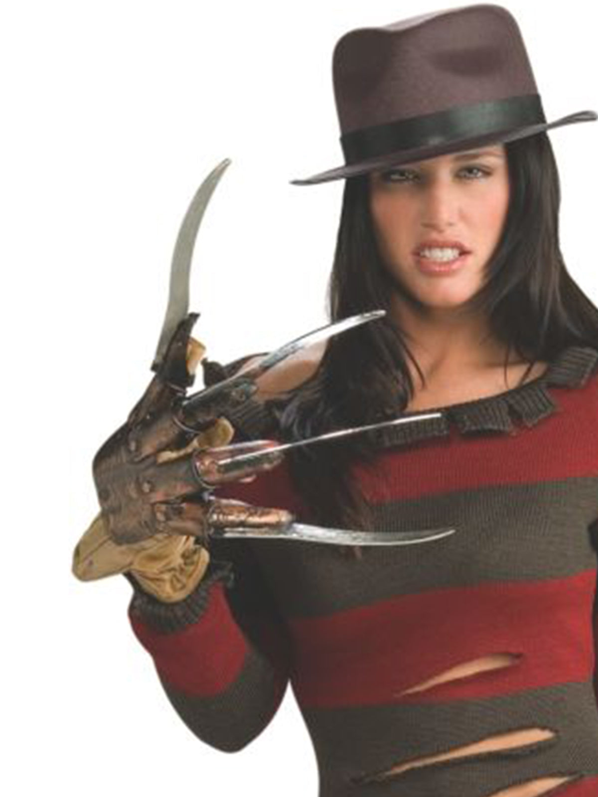 A Nightmare on Elm Street Freddy Miss Krueger Womens Dress Up Character/Theme Costume Size S — image 2