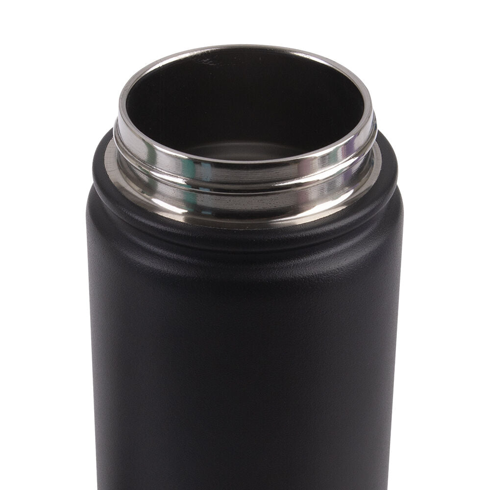 Oasis Stainless Steel Insulated Challenger Sports Bottle w/Cap 550ml Black (2 Pack) — image 5