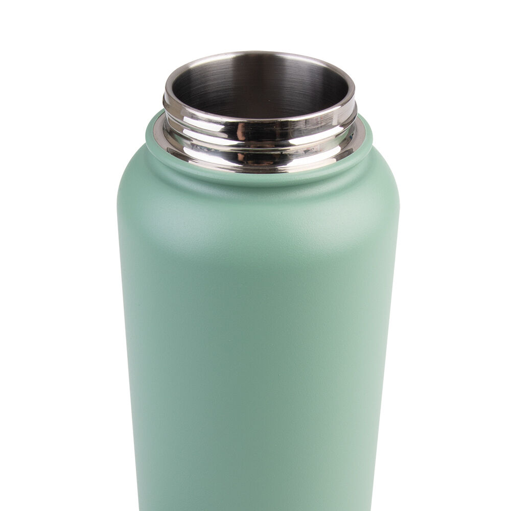 Oasis 1.1L Sage Green Stainless Steel Insulated Challenger Sports Bottle — image 5