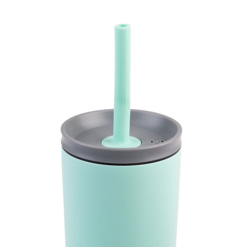 Oasis 600ml Mint Super Sipper Stainless Steel Insulated Tumbler w/ Straw — image 3