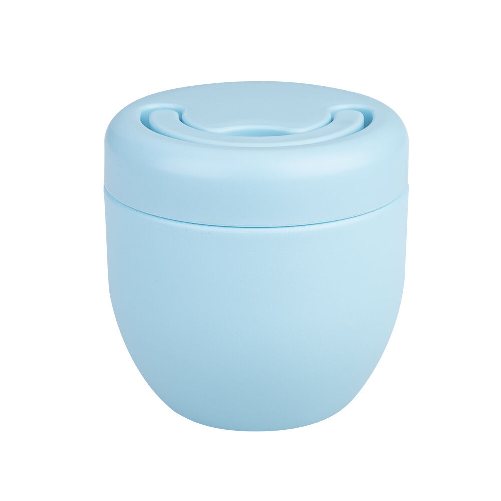 Oasis 470ml Island Blue Stainless Steel Insulated Food Pod Double Walled