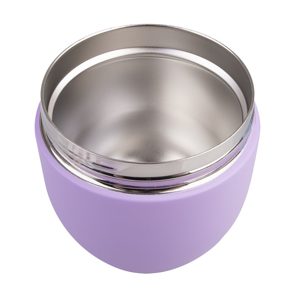 Oasis 470ml Lavender Stainless Steel Insulated Food Pod Double Walled — image 7