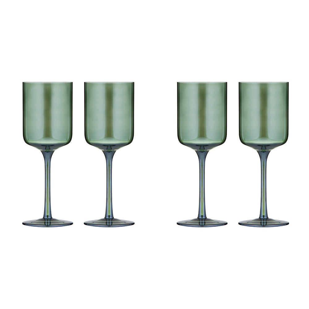 Tempa 2pc Tempa Verity Crystal Clear Wine Glass Home Barware Drinking Stemware Fern (2 Pack)