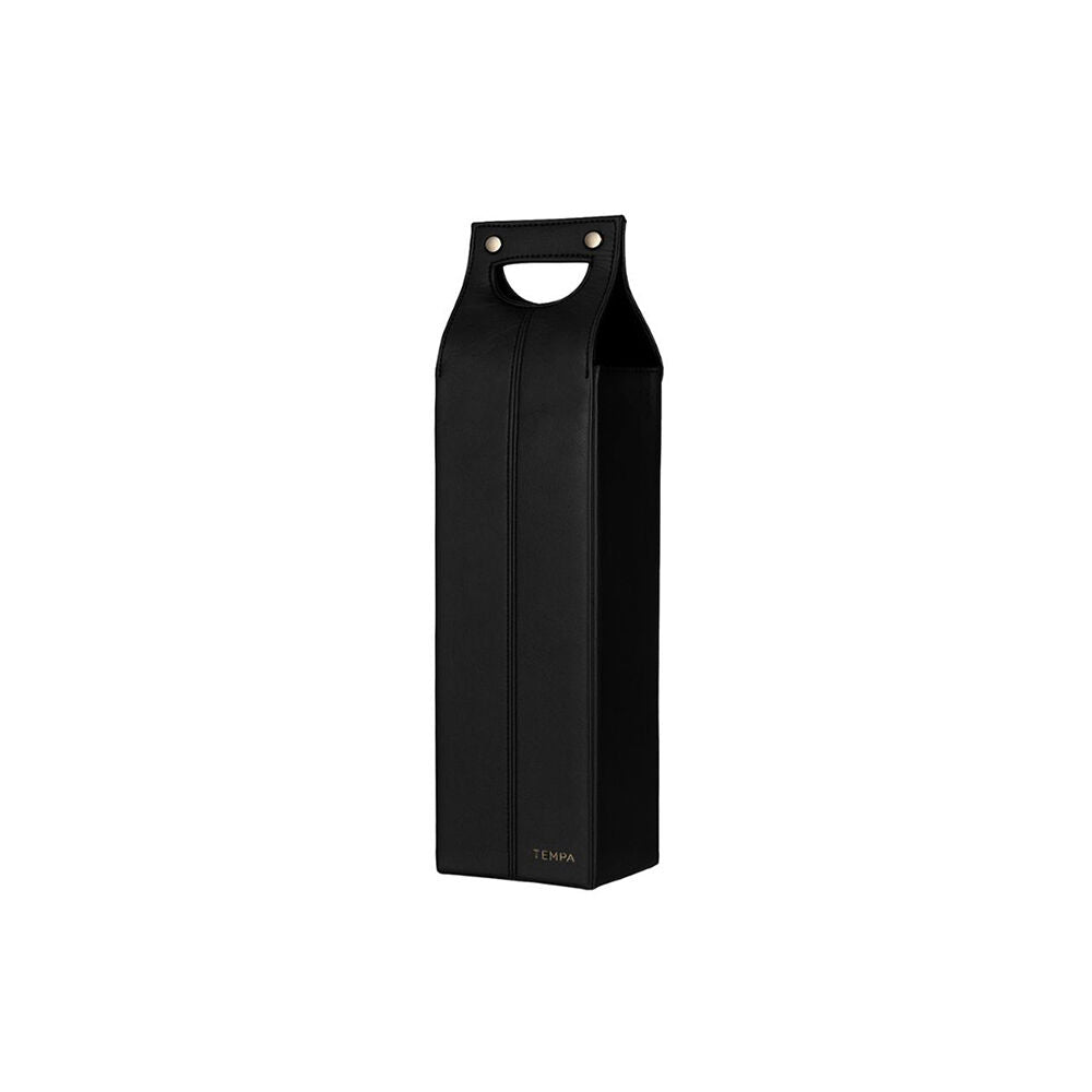 Tempa 12x40cm Midnight Harley Single Wine Storage Cooler Travel Bag