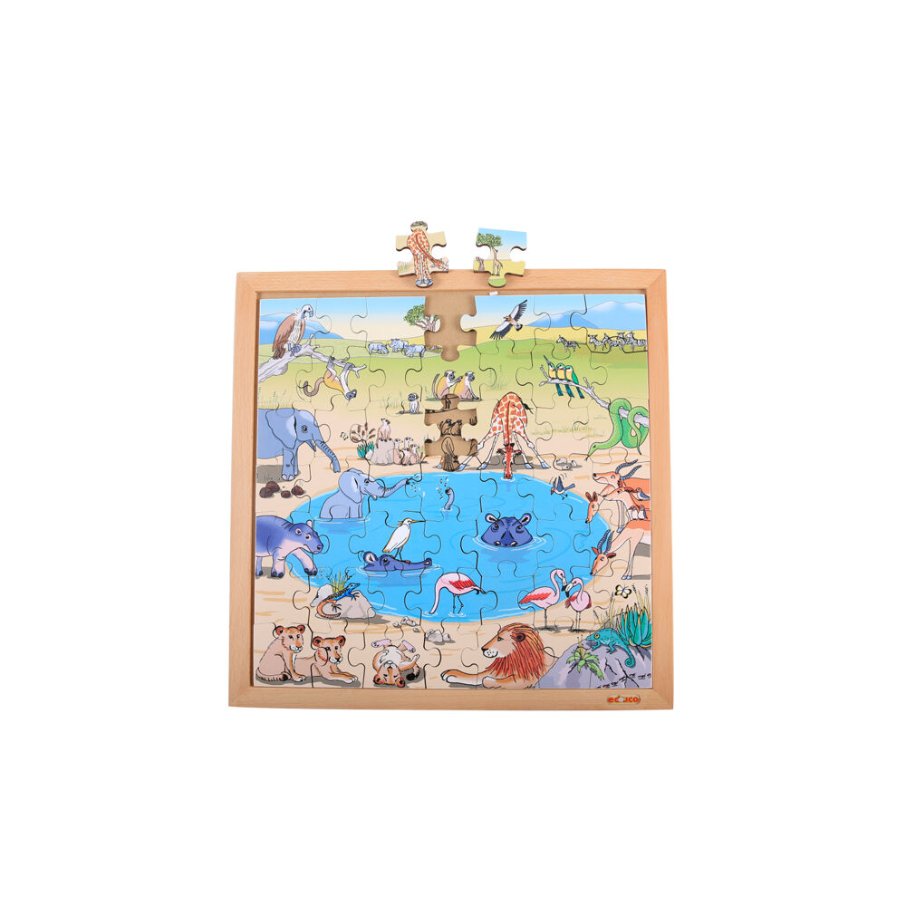 Educo Vocabulary Jigsaw Puzzle Savannah Development Children/Kids - 3y+