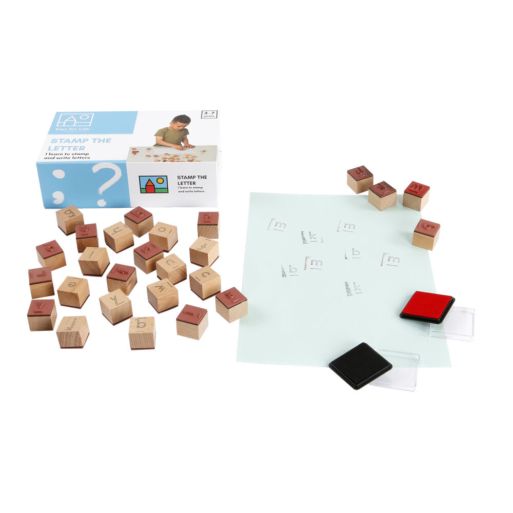 TFL Stamp the Letter Educational Toy Word Formation Children/Kids - 3y+