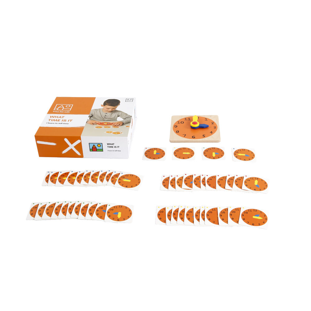 TFL What Time Is It? Learning Educational Toy Kids/Children - 3y+ (49 Pieces)