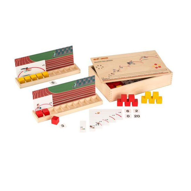 Educo Number Line Athletics Educational Toy Tool. Children/Kids - 3y+