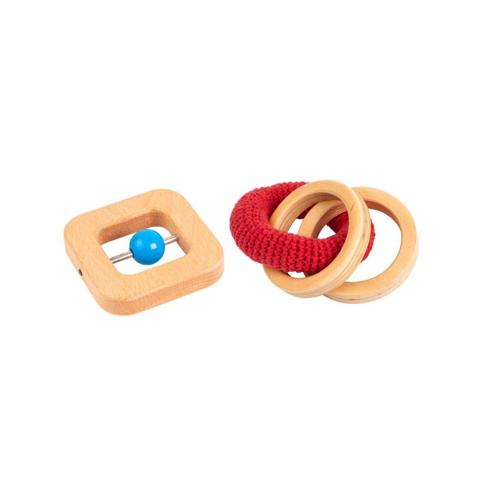 Educo Rattle and Rings Activity Toy Sensory Development Children/Kids - 0-3y