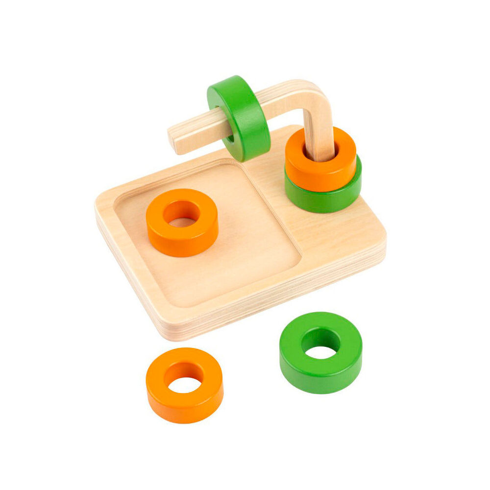 Educo Slide the Rings Educational Toy Motor Skills Children/Kids - 0-3y