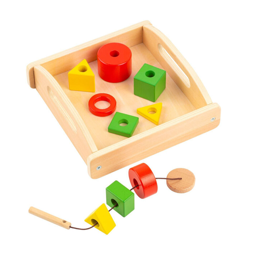 Educo String the Bead Fine Motor Educational Toy Threading Children/Kids - 0-3y