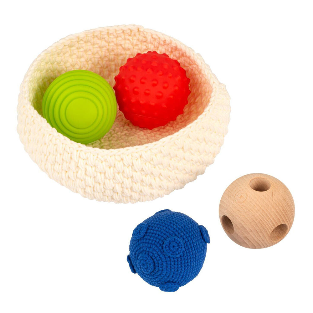 Educo Feel the Ball Basket Activity Toy Exploration Kids - 3y+ - Assorted