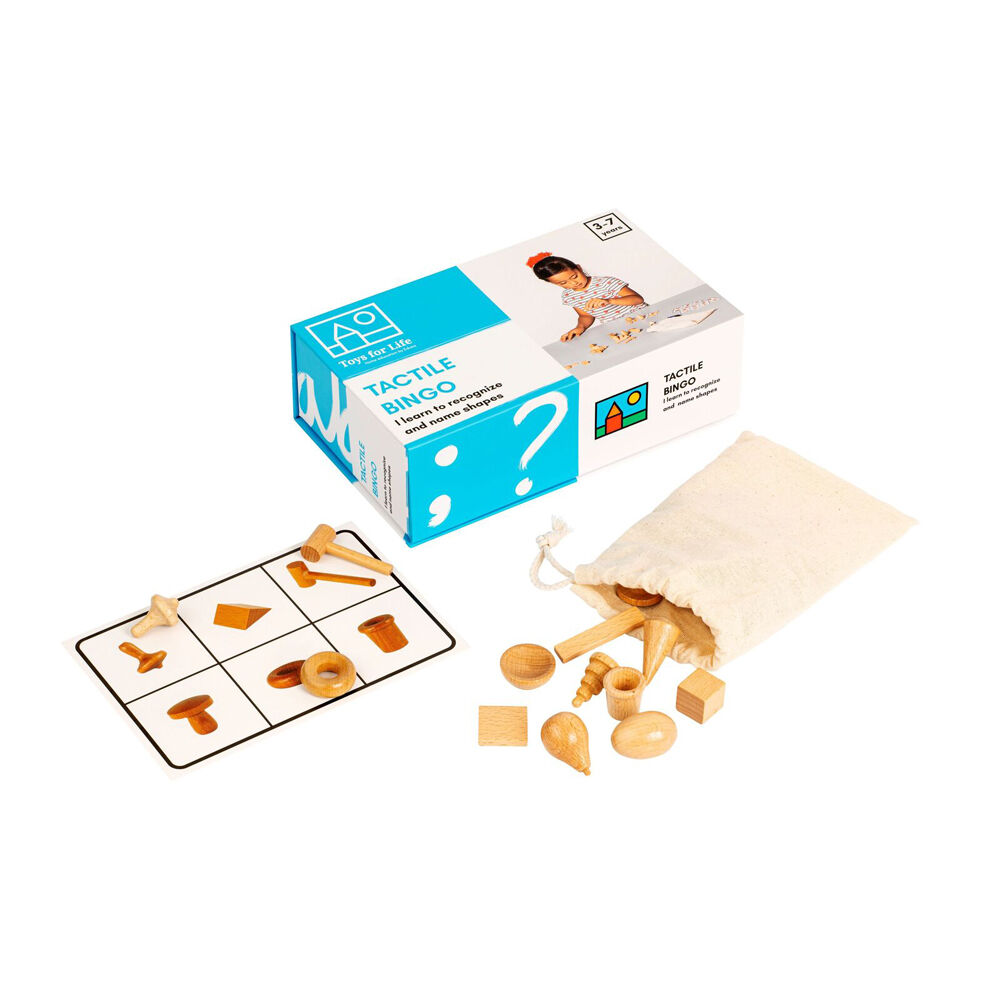 TFL Tactile Bingo Sensory Matching Game Educational Toy Kids/Children - 3y+ (24 Pieces)