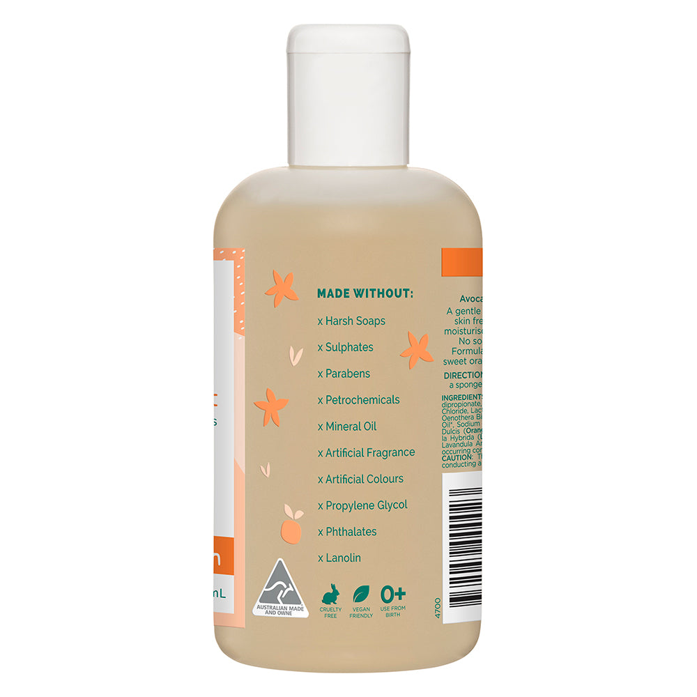 Gaia 2x250ml Pure Organic Bath & Body Wash Vegan Friendly for Baby Kids Toddlers (2 Pack) — image 4