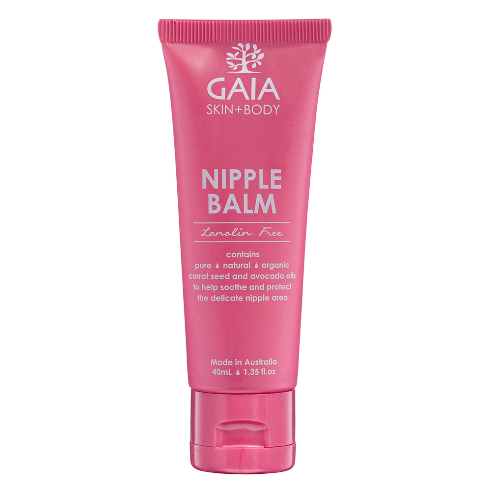 Gaia 80ml Natural Organic Nipple Balm Beeswax No Animal Testing Mothers Women (2 Pack) — image 2