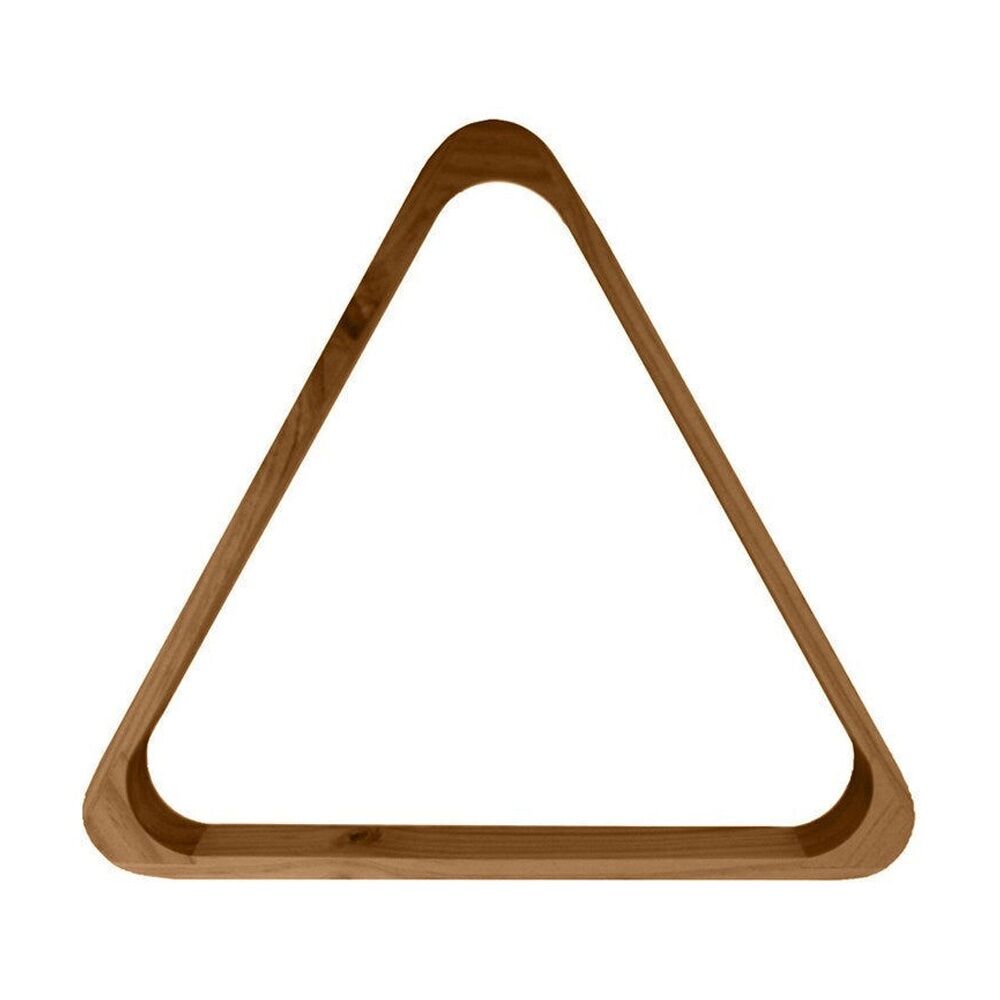 Formula Sports 2in - 10 Ball Rack Wooden Billiards/Pool Triangle Brown (2 Pack) — image 2