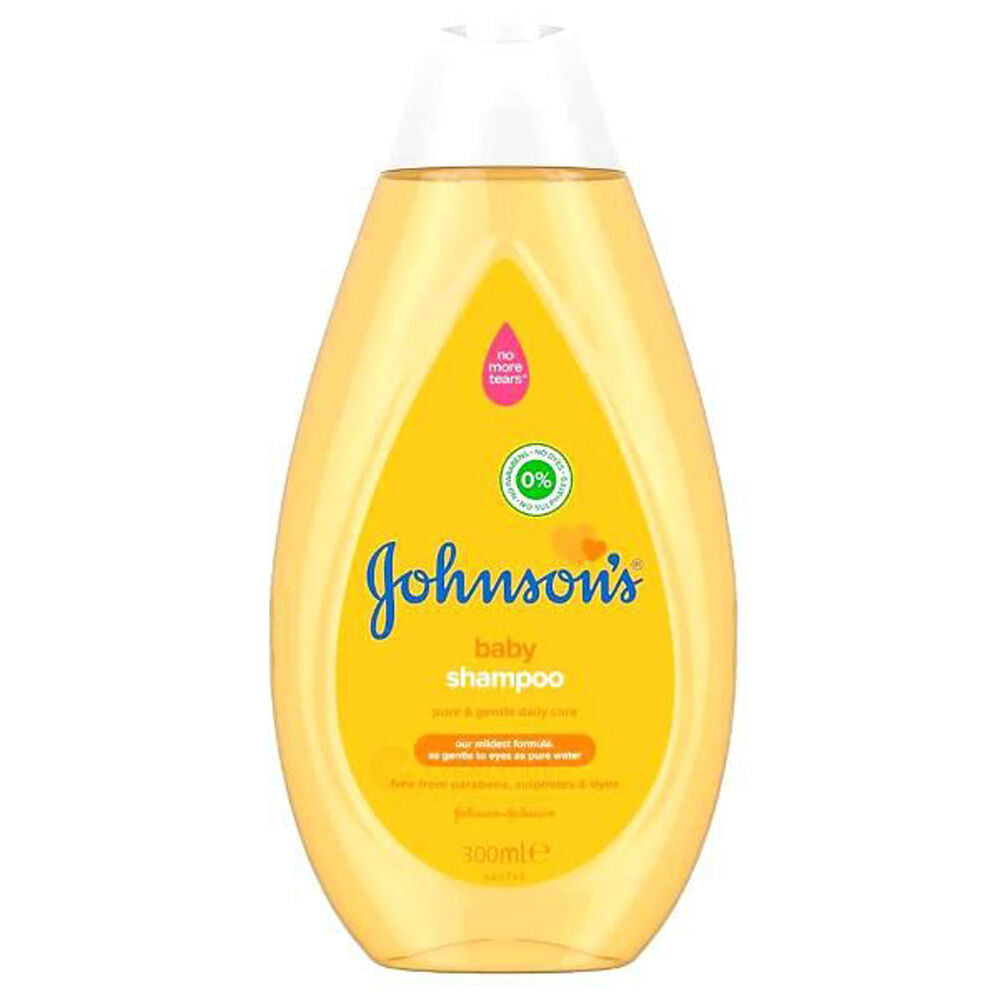 Johnson's 300ml Paraben & Sulphate Free No More Tears Baby Shampoo