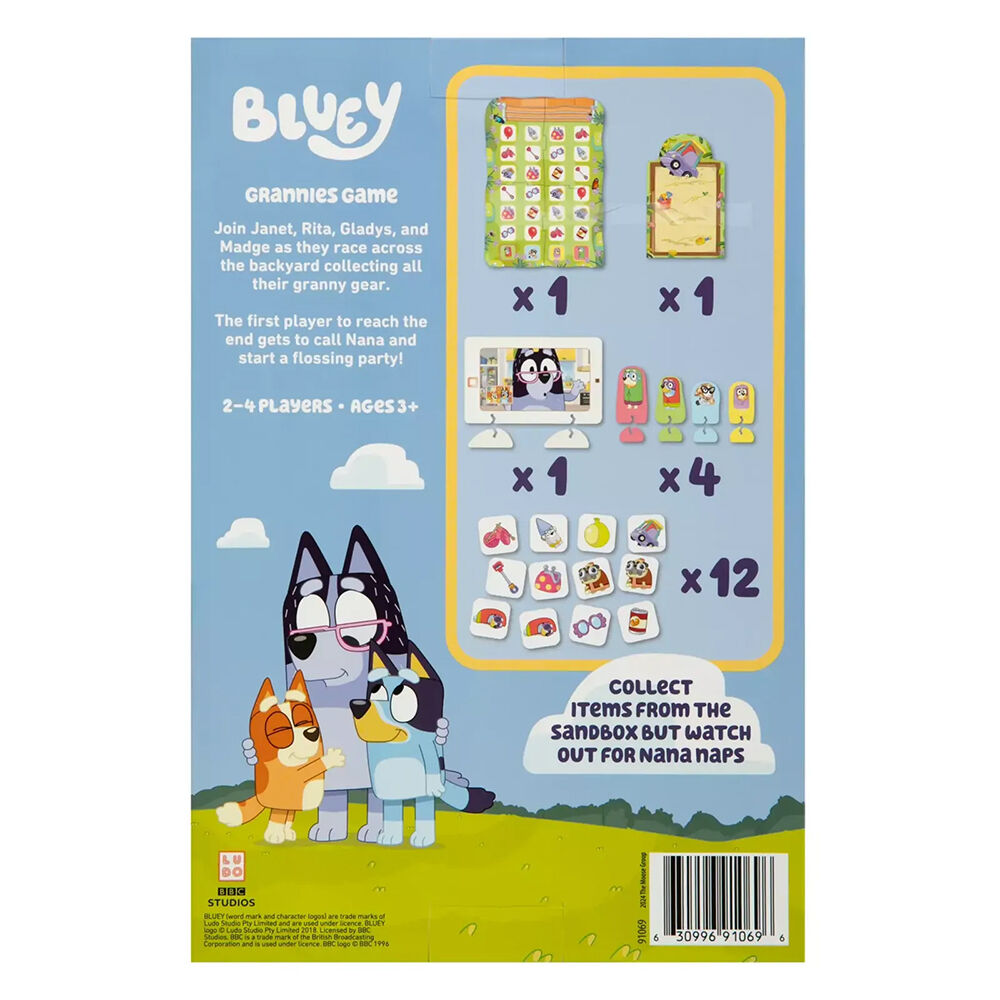 Bluey Educational Family Strategy Board Memory Game Grannies — image 5