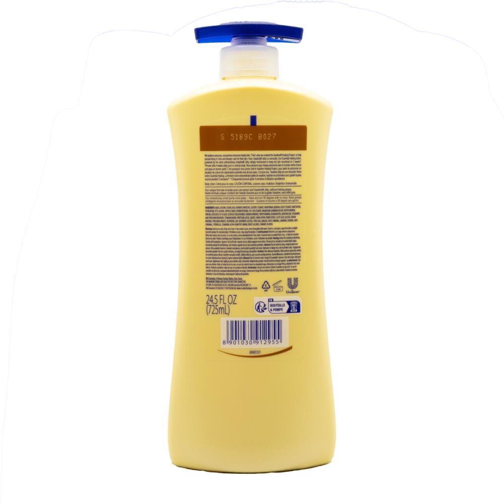 Vaseline 725ml Intensive Care Essential Healing Body Lotion Non Greasy — image 2