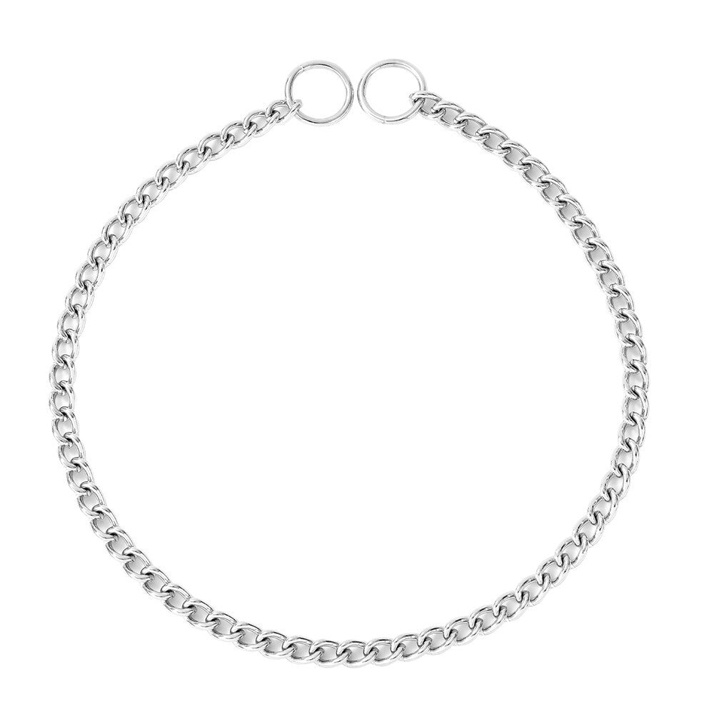 Paws and Claws 75cmx3.5mm Chain Dog Neck Traning Collar Choker For Large Dogs (3 Pack) — image 5