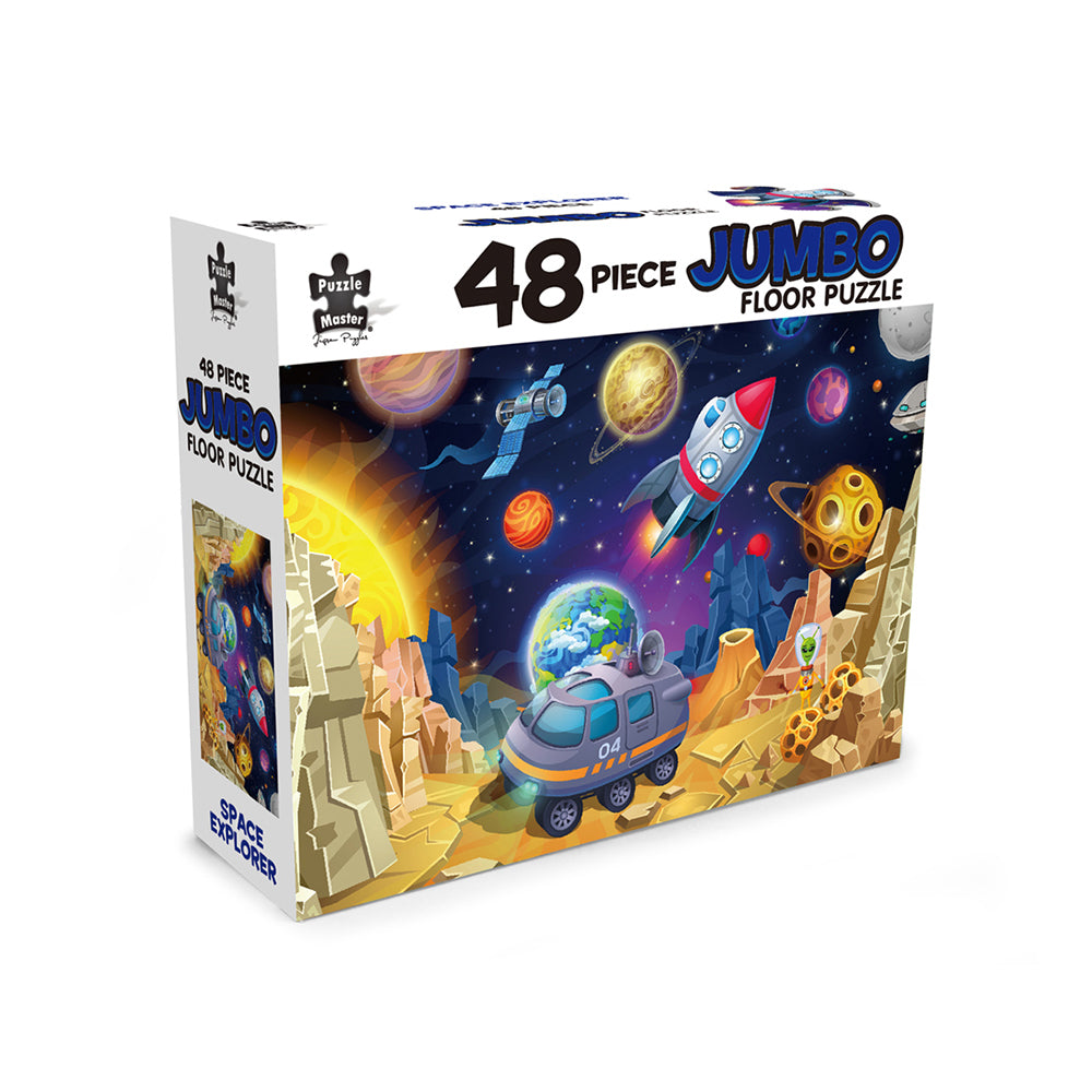 Puzzle Master Jumbo Floor Space Explorer Jigsaw Puzzle Kids/Children 3y+ (48 Pieces)