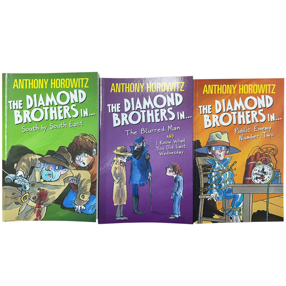 Promotional The Anthony Horowitz Diamond Brothers Book Collection Set 7-9Y+ (3 Pieces) — image 3