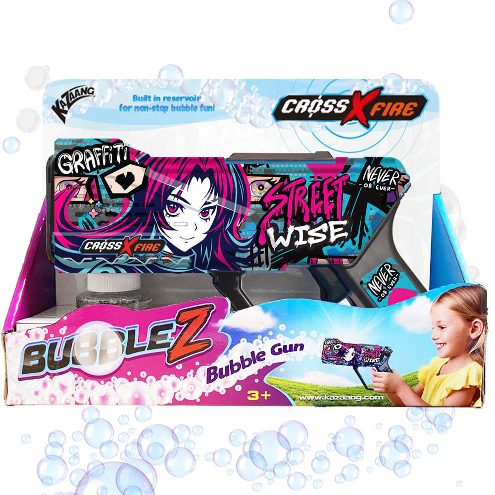 Kazaang CrossXFire BubbleZ Gun Kids/Children Outdoor Fun Toy Streetwise 3y+ (2 Pack) — image 2